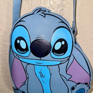 Stitch Character Crossbody Bag - Blue